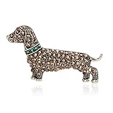 KristLand - Classical Teddy Bear Rhinestones Bowknot Brooches Cute Animal Cat Enamel Squirrel Pin...