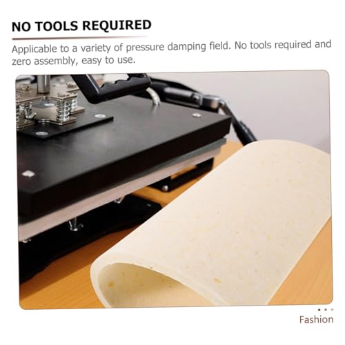 Tapis de presse à chaud isolant en éponge blanche haute densité - 8