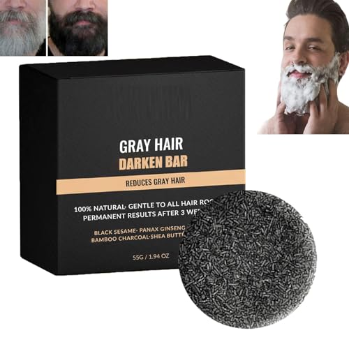 Barre inversée pour cheveux gris Haventic, Haventic - Barre inversée pour cheveux gris, Savon Haventic, Barre inversée pour cheveux gris Spartan, savon Lumeld Grey gone (1 pcs)