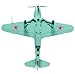 Jakowlew Jak-3 diecast 1:72 Fighter Model (Amercom SL-39)