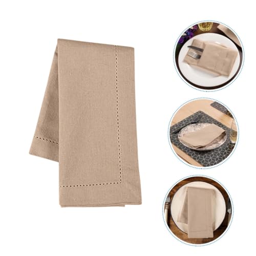 Mantel de mesa de tela con servilletas de algodón para decoración estilo granja 4