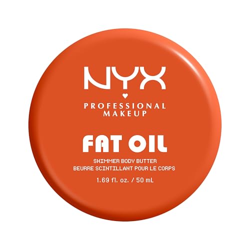 NYX Professional Makeup Fat Oil Body Butter Caramelt Mami, Burro Corpo Nutriente, Fino a 24 Ore di Idratazione, Profumo Panna e Vaniglia, Pelle Morbida e Luminosa, 145 ml
