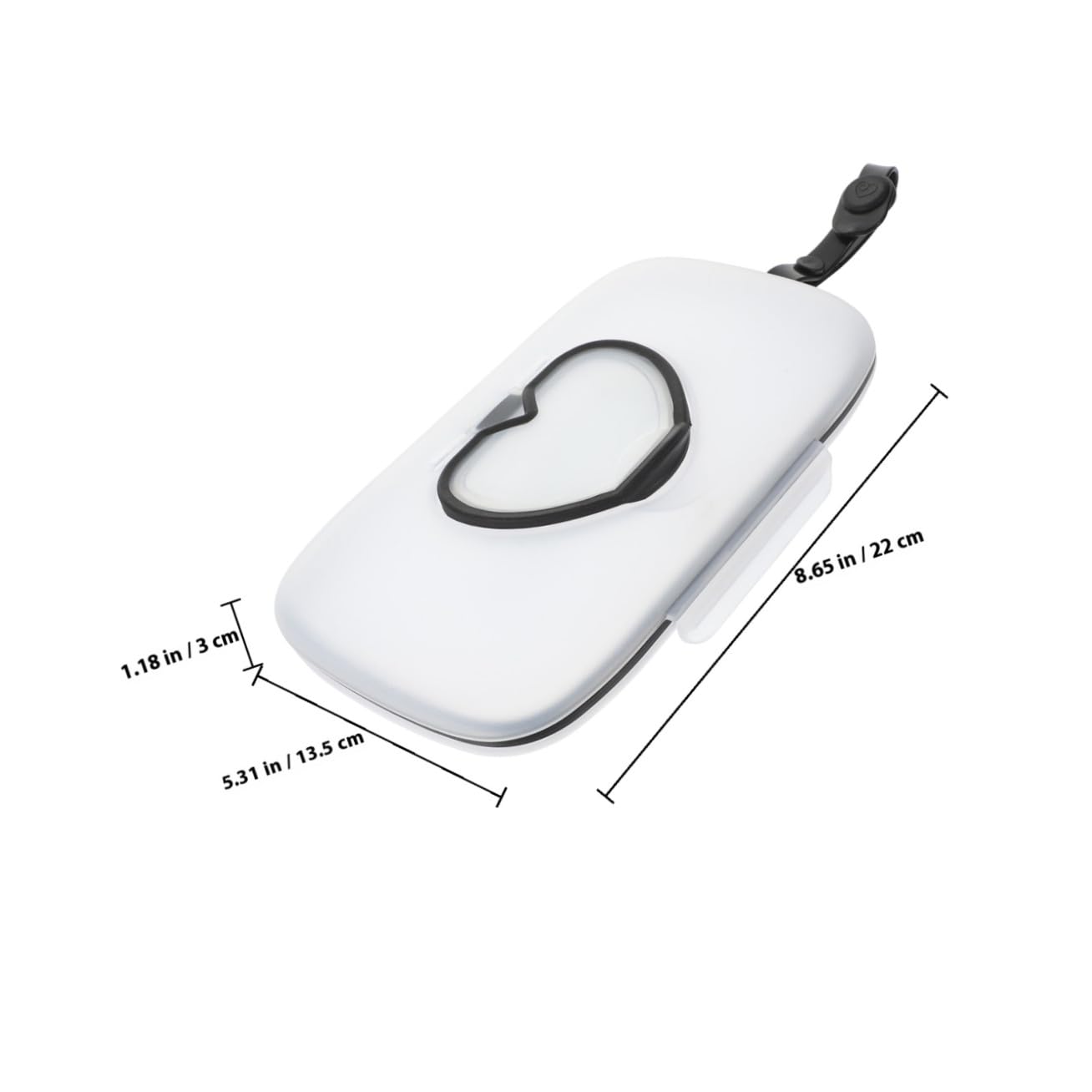 Ciieeo Lot De 5 Porte-lingettes Portables Pour Bébé Distributeur De Lingettes En Plastique De Voyage Couvercle De Boîte À Mouchoirs Utilisation Facile Dune Seule Main