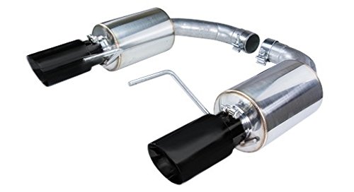 2015-2017 Mustang GT 5.0 Touring Muffler Exhaust Kit with 4" Black Tips