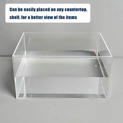 Bandeja de sumidero transparente para organizar accesorios de escritorio 6