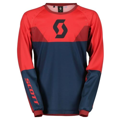 Scott Evo Track Kinder MX Motocross Jersey/DH Fahrrad Trikot blau/rot 2025: Größe: XL (164) Scott Evo Track Kinder MX Motocross Jersey/DH Fahrrad Trikot blau/rot 2025: Größe: XL (164)