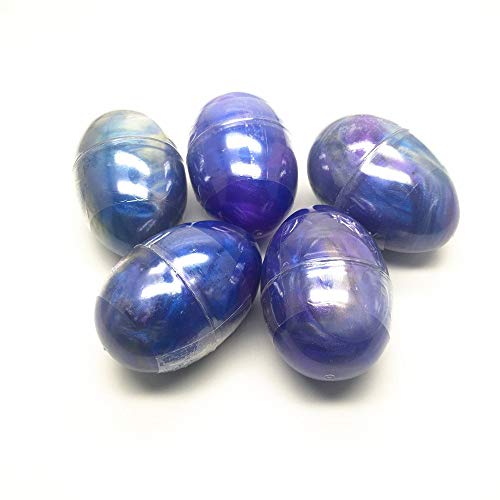 Anditoy 5 Pack Slime Eggs Stress Relief Toys Easter Eggs For Kids Boys Girls Easter Basket Stuffers Gifts Party Favors(Blue+Purple+Gold) #TOP5