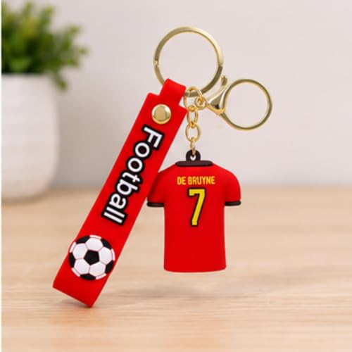 Image of Cute 3D Keychain | Keyring & Quirky Bag Charm | Hard Silicone, Unbreakable | Travel Essential | Kids Friendly | Strap & Bag Hook