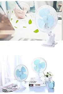 2-Speed Clip Fan - White
