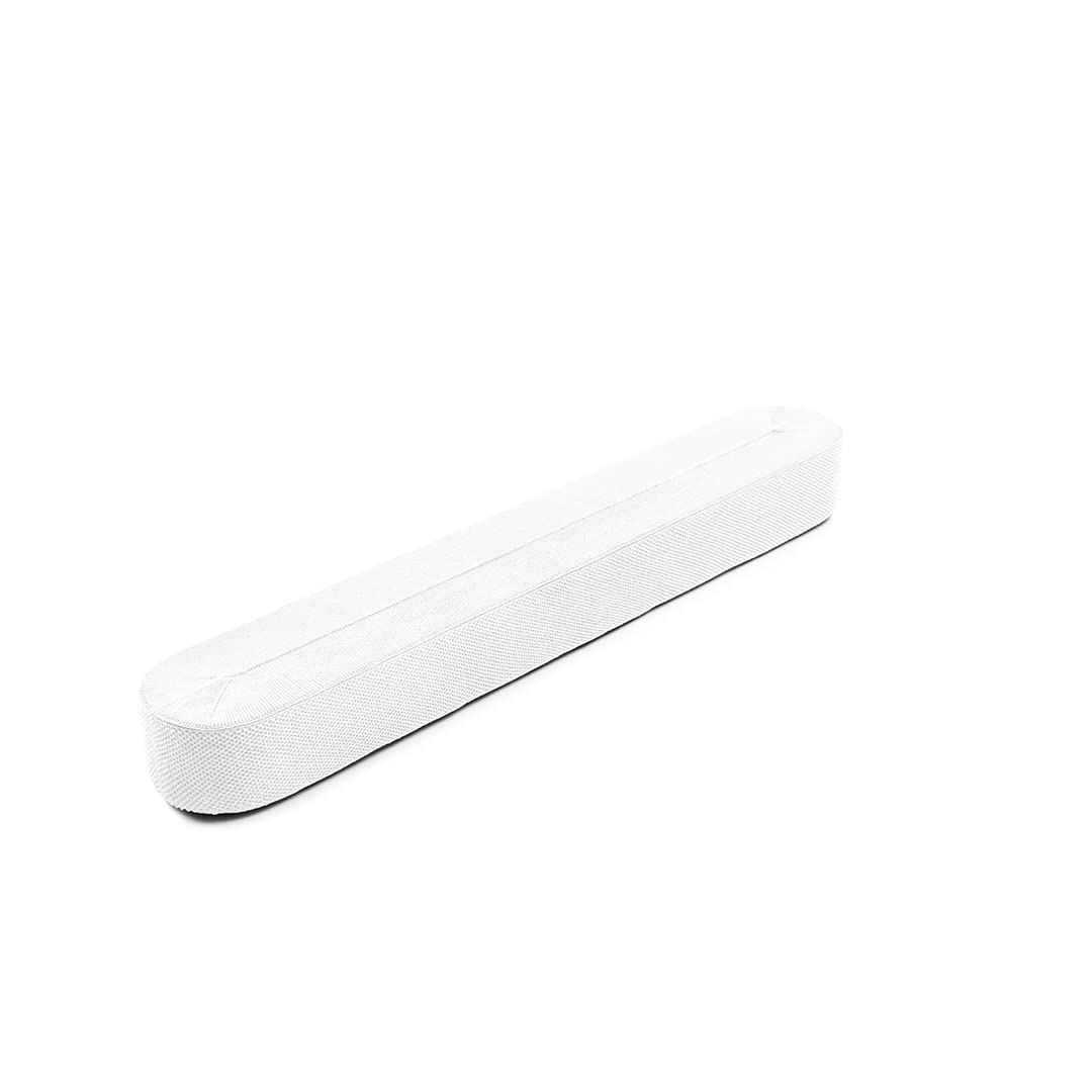 Soundskins Speaker Cover for Sonos Beam – Custom Fit, 3D-Knitted Acoustically Transparent Fabric – Bright White