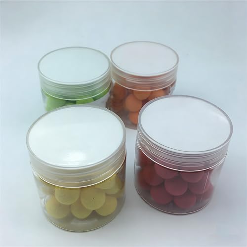 60 piezas de cebos flotantes para pesca de carpas miniatura 4