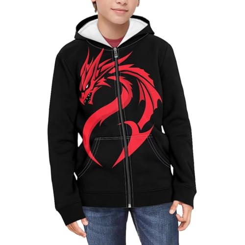 Girls Zip Up Hoodie 6-16 T Long Sleeve Hooded Sweatshirt with Pockets Xmas Halloween Thanksgiving Outfit3