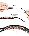 NPOOYI Floating Sunglasses Strap, Fashion Adjustable Eyeglasses Strap, Safety Flexible Neoprene Eyewear Retainer for Men Women, Wild Flower