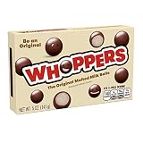 WHOPPERS Malted Milk Balls Candy, Movie Snack, 5 oz Box
