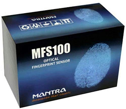 Image of (Refurbished) Mantra MFS100 Biometric Fingerprint Scanner (Grey)