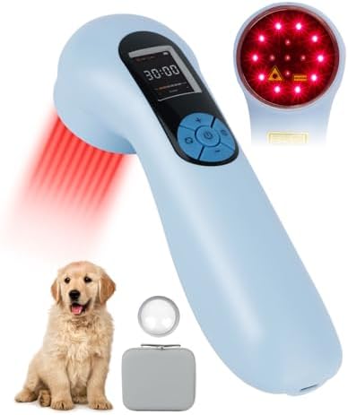 5000mAh 5 * 808nm & 10 * 650nm LLLT Cold Laser Therapy Device for...