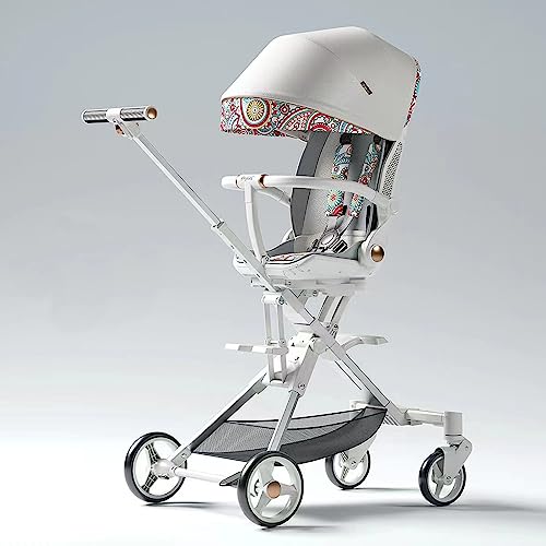 Light Stroller, Compact Folding, one Click Folding, Easy to Carry, Multiple tilt Position, Travel Stroller