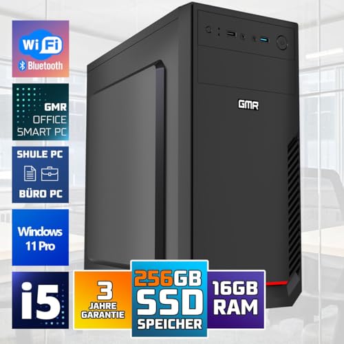Intel i5 - Business Office Multimedia Computer mit 3 Jahre Garantie! | 16 GB RAM | 256GB SSD | DVD ± RW | USB 3.0 | Windows 11 Prof. 64-Bit | WiFi und Bluetooth – Bild 3