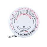 Cabilock Fettes Einziehbares Klebeband aus Kunststoff mit Hoher Genauigkeit und Stilvollem Design Einfach zu Tragen für Präzise Bmi Körperfettmessung und Körpermaße