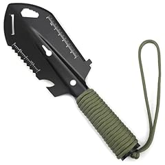 Black Shovel With Green Handle