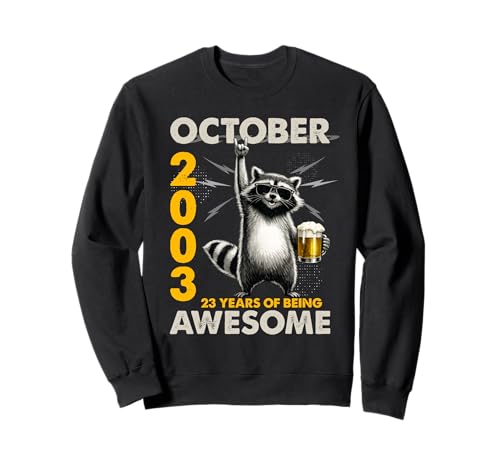 23rd Birthday Raccoon Beer October 2003 Vintage 23 Years Old �g���[�i�[