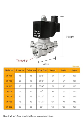 Électrovanne 1/2" acier inoxydable pour automatiser l'arrosage - 4