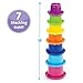 Kidoozie Stack 'n Nest Cups, Developmental Toy for Infants and Toddlers Ages 6 Months and Older