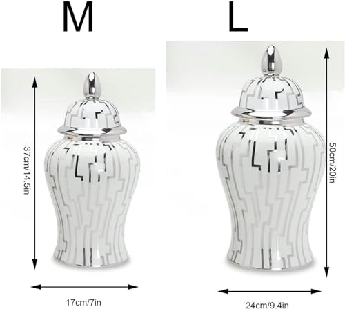 Vase en gingembre en céramique pour un centre de table moderne