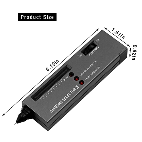 Portable Thermal Conductivity Meter Drill Pen High Accuracy Diamond Gem Detector Diamond Tester Professional Jewelry Tester,Detection And Identification Of The Authenticity Of Diamond Crystal Tools #TOP2