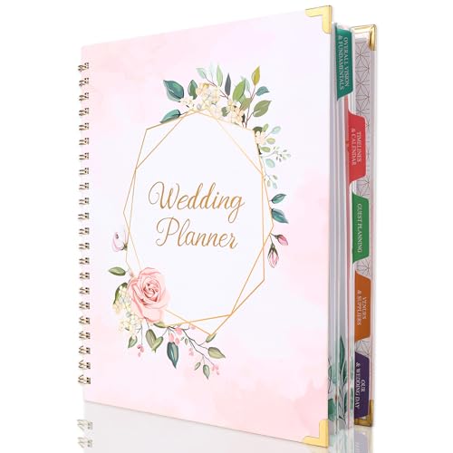 Wedding Planner Book Organiser - A4 Wedding Planner Book - E