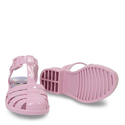 Sandália Infantil LOL Laço Mania 22004 - Rosa - 28
