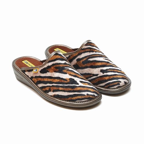 NORDIKAS   ZAPATILLAS DE CASA MUJER TOP LINE TANZANIA MARRON