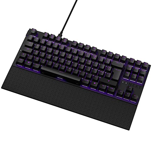 Funzione TKL 2022 - Tastiera meccanica Gamer per PC - Illuminazione - Switches RGB lineari - Switches MX compatibili - Switches sostituibili a Caldo - Tastiera Gamer Mecanica - IT (AZERTY) Nera - Tastiera gaming - Immagine 3
