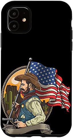 iPhone 11 Sheriff With An American Flag Case