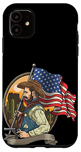 Iphone 11 Sheriff With An American Flag Case #TOP11
