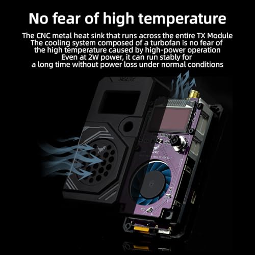 Image of HGLRC ELRS 915Mhz T ONE TX Nano 2W Module Compatible with Jumper T-Pro Remote Control for RC FPV Drone Quad