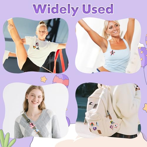 Image of Cute Pins Bulk, Funny Lapel Badge Pins Rubber Brooch Pins for Backpacks, Hats, Bags