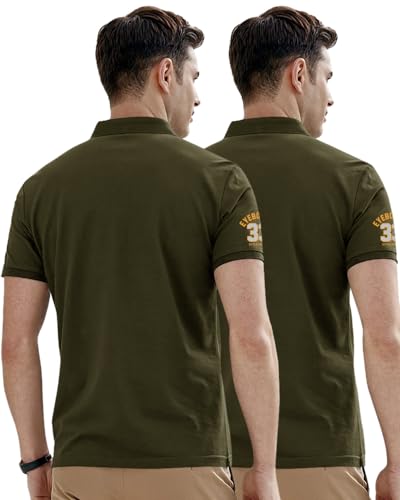 Image of Noble Monk Men's Cotton Blend Regular Fit Polo T-Shirt