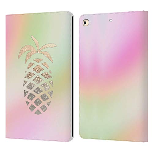 Housse iPad 9.7 2018 motif ananas pour travailler au café ou voyager l'esprit léger