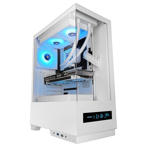 ARCHIVIAZIONE E CONNETTIVITÀ AGGIORNATA: Il case PC ATX MC-PULSAR incorpora nel pannello I/O porte USB C, USB 3.0, USB 2.0 e audio HD microfono + cuffie per periferiche e archiviazione attuali; Inoltre, dispone di una configurazione equilibrata con 1× 3.5