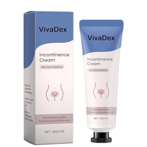 VivaDex Incontinence Cream for Women Natural Soothing Formula Deep Hydration Non-Greasy Fast-Absorbing Daily Comfort Support Discreet On-the-Go Application