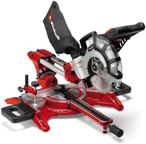 Einhell Scie à onglet radiale TC-SM 2131/1 Dual (max. 1 800 W, 4 ...
