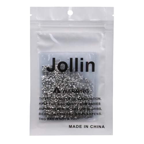 Image of Jollin Crystal Flatback Rhinestones Gems for Crafts 2.4mm SS8, Silver | Glue Fix, 2880pcs Glass Rhinestones for Bedazzling, Clothes, Tumblers, Nail Art, Shoes, Bags, Caps & Accessories Decoration