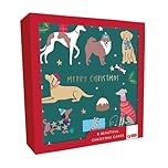 SECOND NATURE Crisis Charity Christmas Cards Box Of 8 Xmas Dogs Cards Support Homelessness - Charity Range Festive Design, Heartfelt Gesture, Luxury, Eco-Friendly, Dog Lover, Xmas Wishes