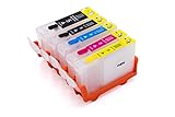 CISS Tintenpatrone Druckerpatrone (leer) Set für Canon Pixma iP4500