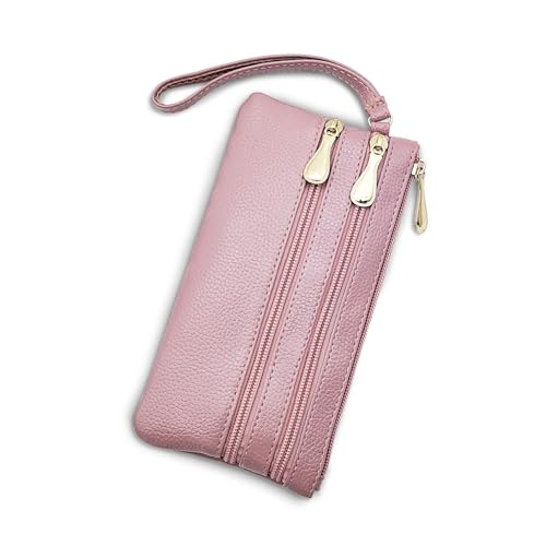 FuninCrea Portafoglio Donna Grande Borsellino da Polso in Pelle PU,