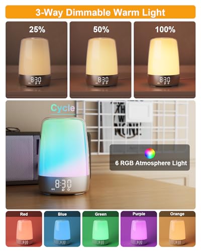 Dekang ACA01 Sunrise Alarm Clock Wake Up Light, Night Light thumb #3