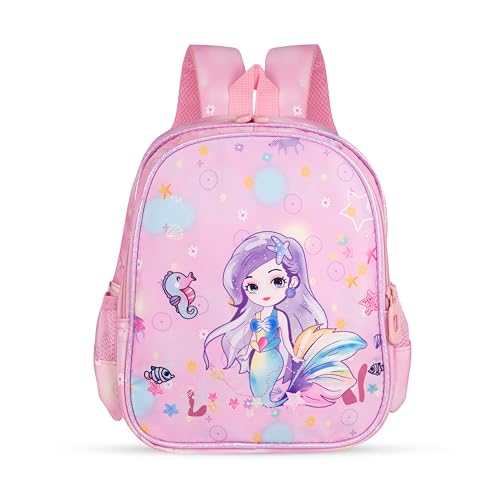 Image of Storite School Backpack for Kids Girls 8L|Stylish Durable Water-Resistant Backpack Shoulder School Bags for Girls Kids Birthday Gift