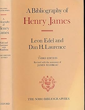Hardcover A Bibliography of Henry James (Soho Bibliographies) Book
