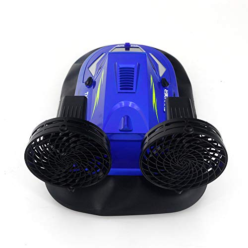 2.4G Large Remote Control Hovercraft Full Function High Speed Boat Water & ice Land Walking 1/14 Scale 9.3mph (15kmh) RC watercrafts for Big boy 14 Years Old + - Thumbnail 5